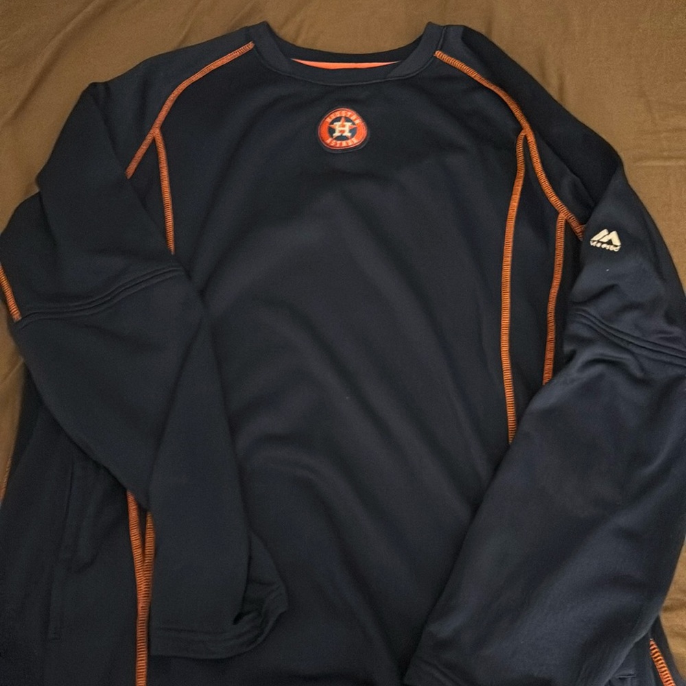 Houston Astros Majestic sweatshirt size large